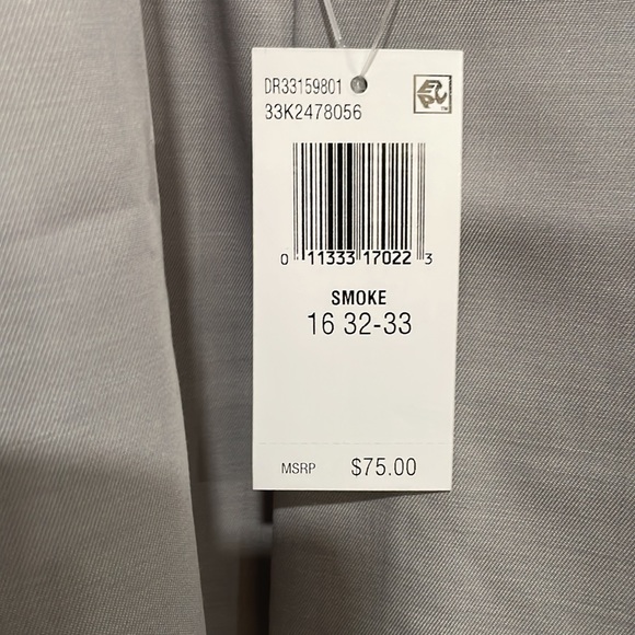 NEW Calvin Klein Men's Dress Shirt Slim Fit Non Iron Solid French Cuff - 16 - Picture 13 of 13